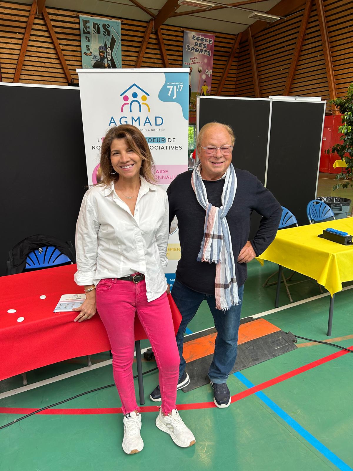 Photo de l'équipe et des activités AGMAD — Aide à domicile Garches